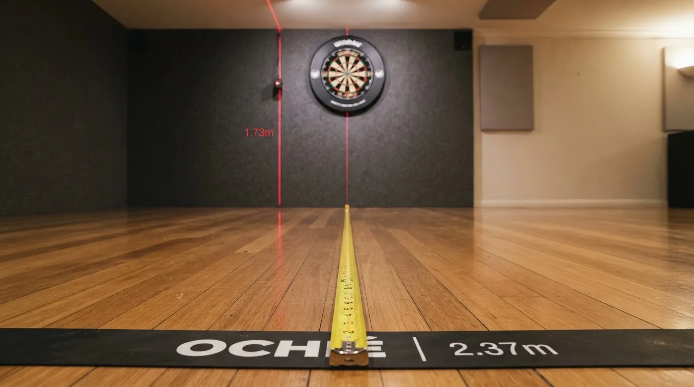 Een lege rechtszaal met houten banken in het ochtendlicht