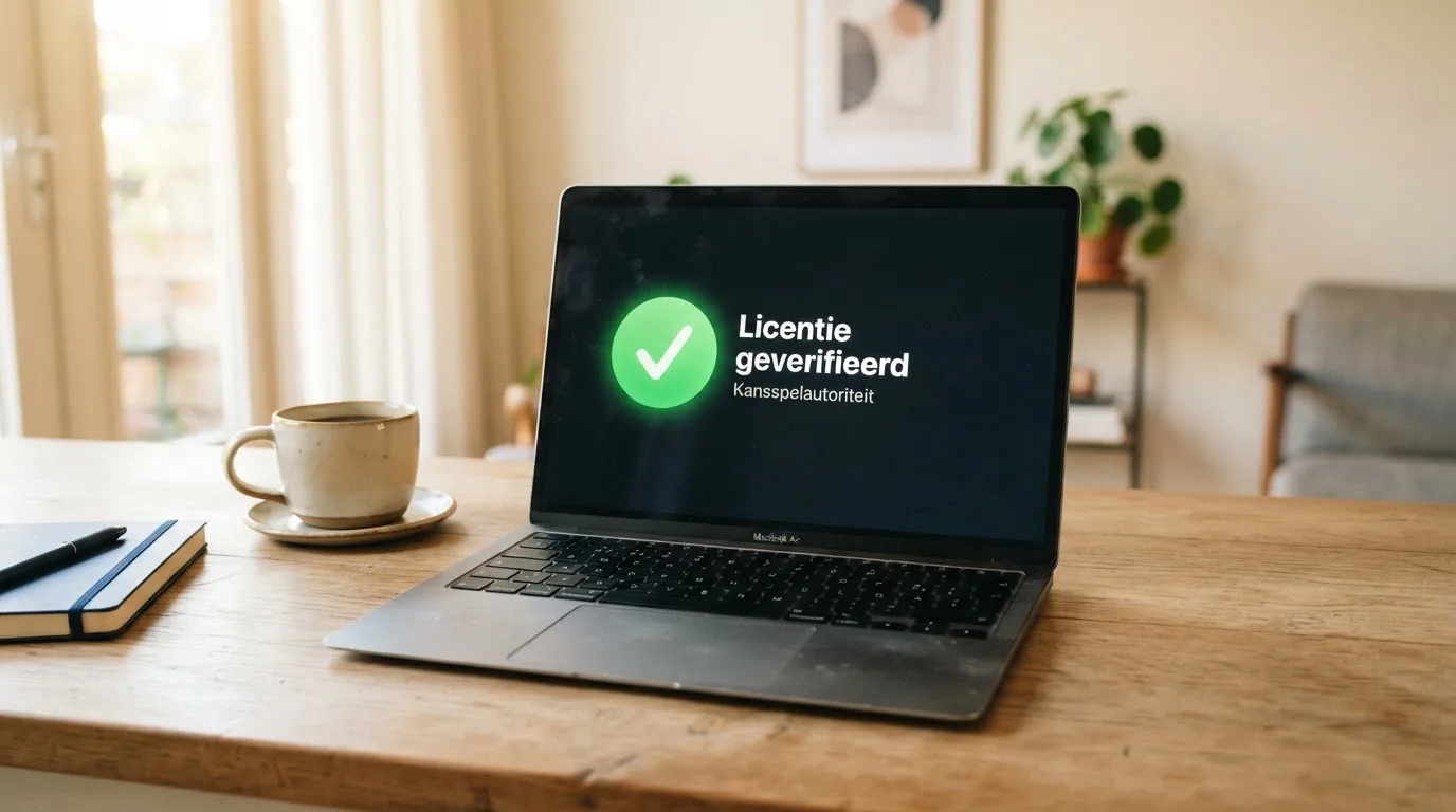 Een lege rechtszaal met houten banken in het ochtendlicht